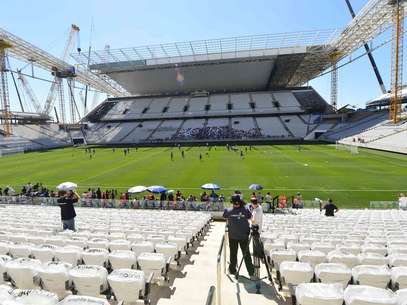 Comissários da Fifa se irritaram por falta de evolução em obras e deixaram estádio do Corinthians antes de reuniões marcadas para a tarde desta quinta-feira Foto: Alan Morici / Terra