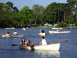 Bois de Boulogne in Paris