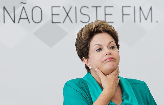 Presidente Dilma Rousseff, que pediu "pibão grandão" para 2013