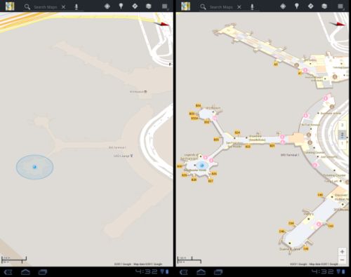 Google Maps aeroporto interior Google Maps agora exibe o interior de estabelecimentos