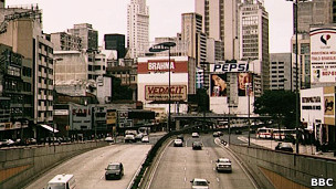 Vista da cidade de São Paulo. Foto: BBC